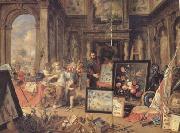 Jan Van Kessel Europe (centre panel) (mk14) China oil painting reproduction